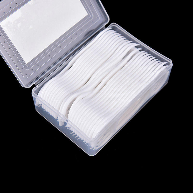 1 Box/50Pcs Dental Floss Flosser Brush Tooth Picks Oral Care Teethpick Sword