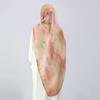 Muslim Viscose Hijab Scarf Shawl Watercolor Print Breathable Soft Long Fashion Scarves Headscarf Hijabs For Women 180*70Cm