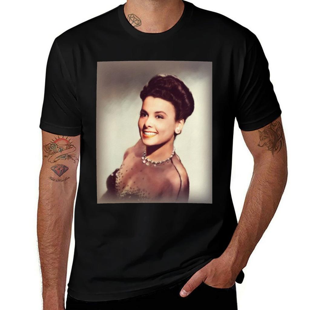 Lena Horne Music Star Tshirt Plus Size Basic Cotton Tshirt