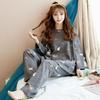 Long-sleeved Pajamas Women's Spring and Autumn Sweet and Lovely Casual Home Service Ladies Pajamas