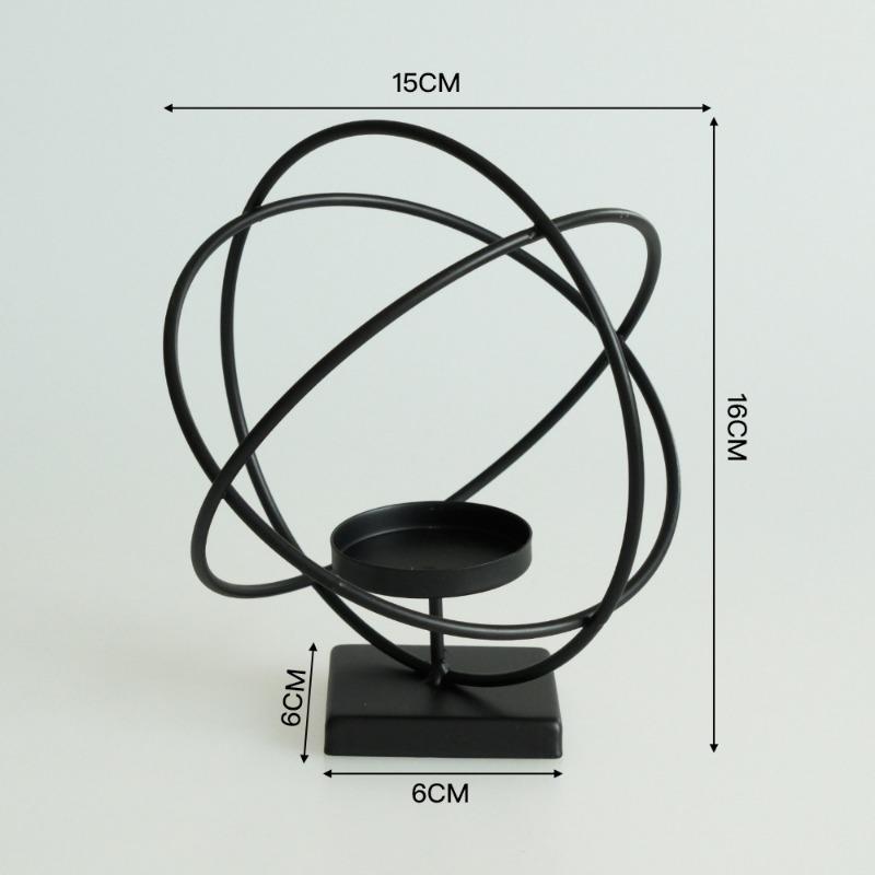 

Кованые подсвечники Орнаменты Ресторанный стол Атмосфера Декоративные элементы Обеденный стол Реквизит для ужина globe чёрный