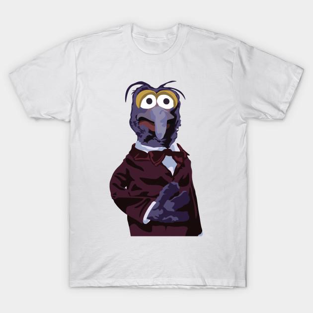

Men Black Print T-shirt Gonzo No-Cut Transfer Paper Print Cotton Tshirt S белый