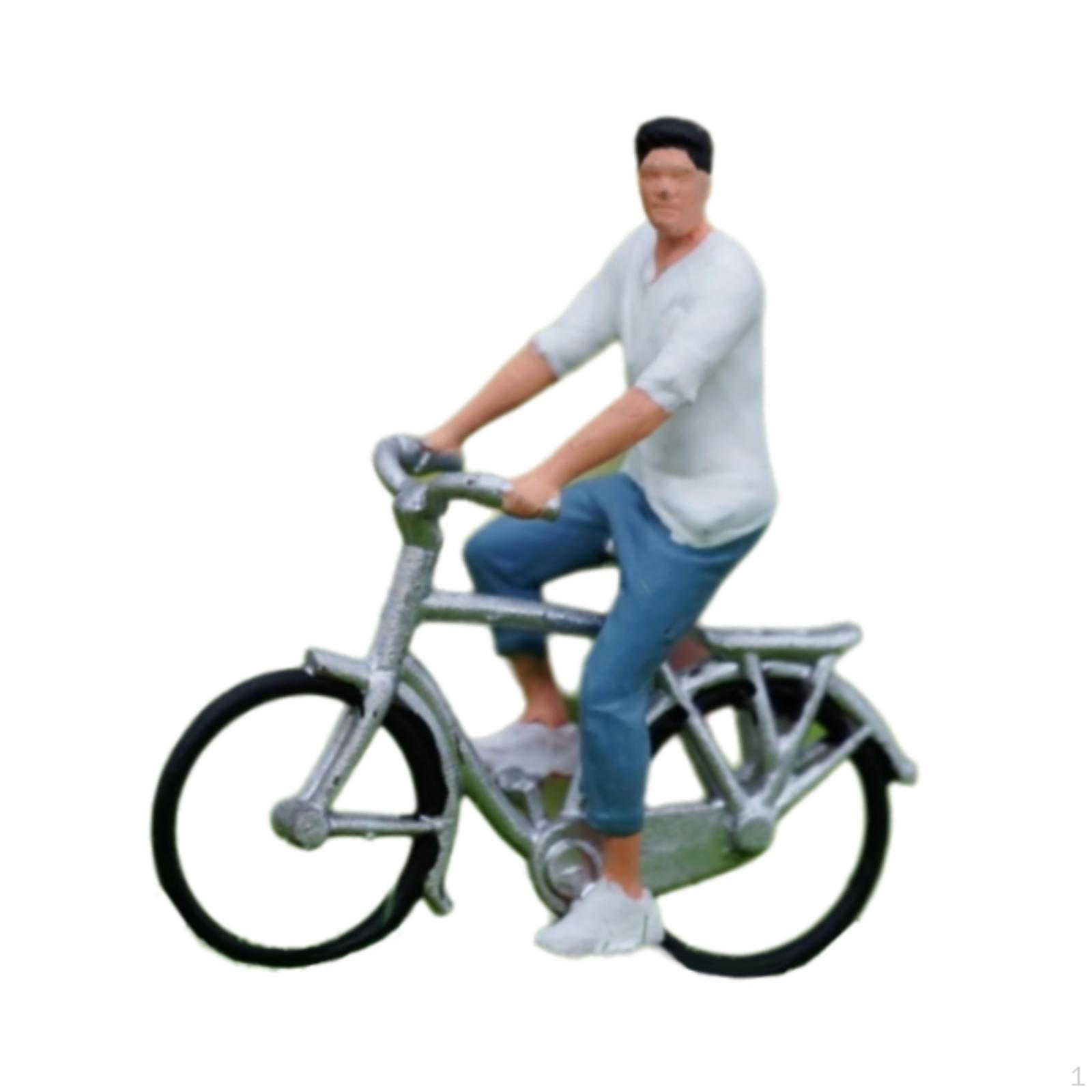 

Коллекционная фигурка велосипедиста масштаба 1/64 для создания микроландшафта man