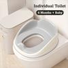 With Backrest Kids Toilet Seat Lightweight Toilet Bowl Seat Cover  Independent Toileting