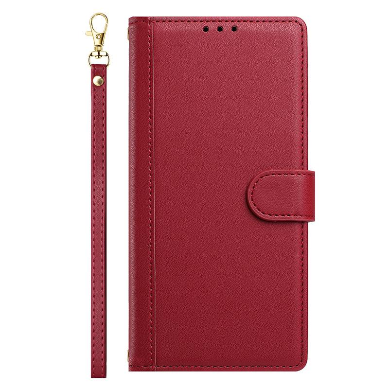 Flip cover mobile phone case is suitable for Apple 17E Samsung Iphone mobile phone leather case card magnetic splicing leather protection