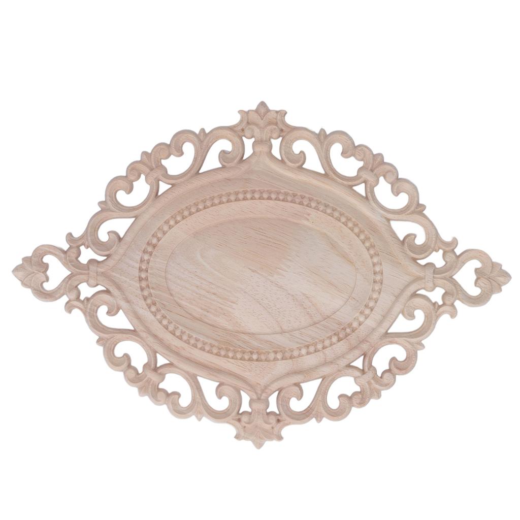 Holzapplikation Premiumholz Langlebig Einfache Installation Natürlich Umweltfreundlich Breite Anwendung Holzschnitzerei Applikation