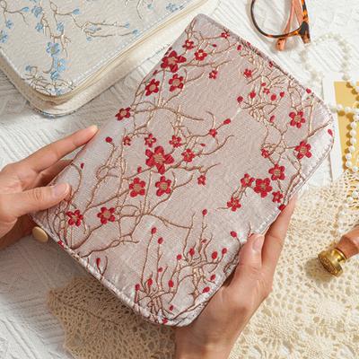 Jewelry Organizer, with Zipper And Removable Pages Design, Portable Travel Jewelry Bag for Necklaces Rings Earrings Bracelets