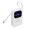 2 Inch Touch Screen Bluetooth Speaker 8000mAh Battery Fast Charging Support Music Playback Portable