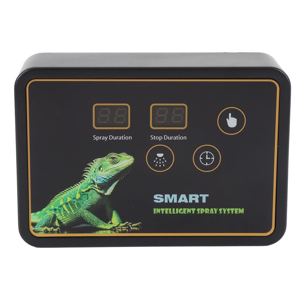 Rainforest Tank Timer Misting System Quiet Touch Control Automatic Reptile Mister with Timer 360 Degrees