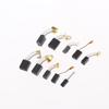 50Pcs Electric Hammer Power Tool Maintenance Kits Electric Motor Carbon Brushes Set 5 Models Carbons Brushes Replacement Parts
