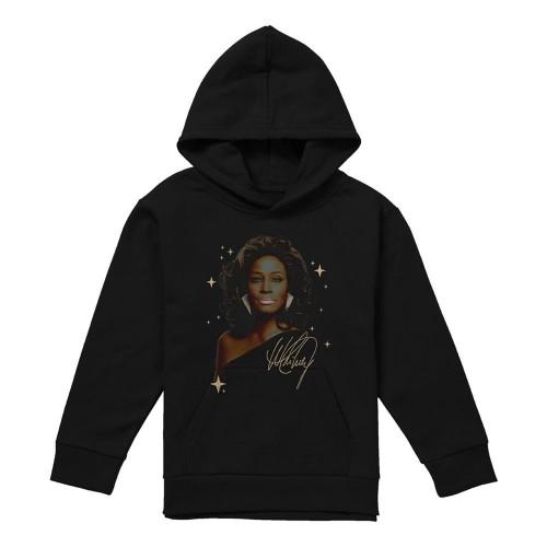 Whitney Houston Childrens/Kids Graffiti Star Pullover Hoodie
