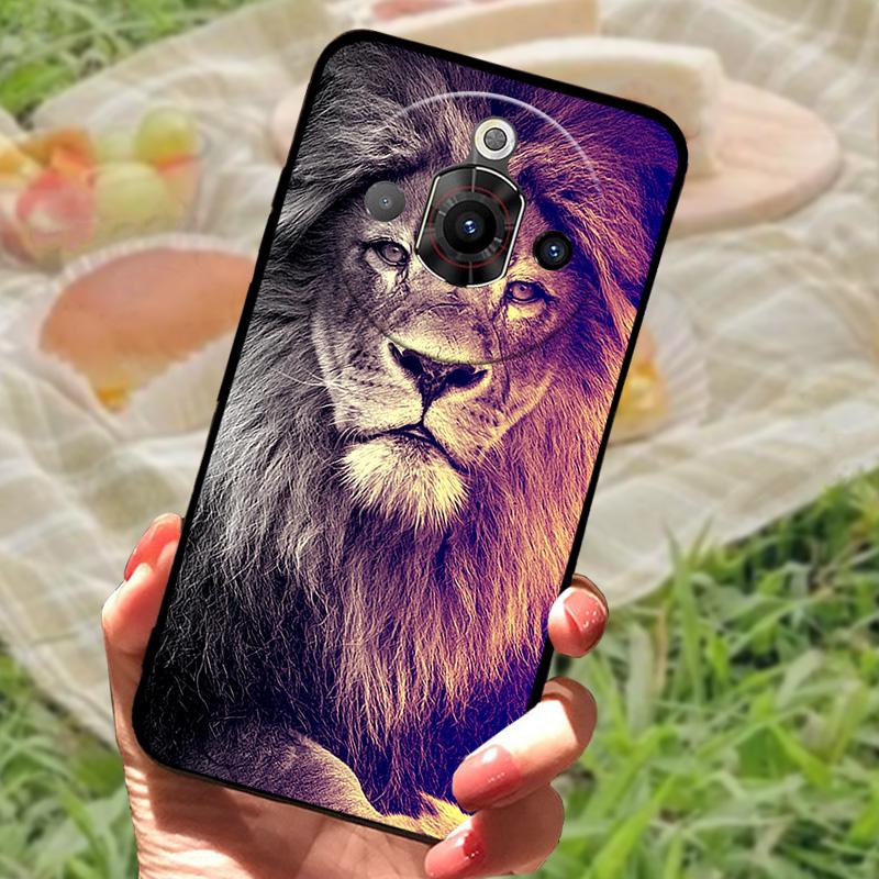 For ZTE Nubia Focus Pro Case Butterfly Pattern Printing Stylish Design Phone Protective Cover For Nubia Focus Pro 5G Funda
