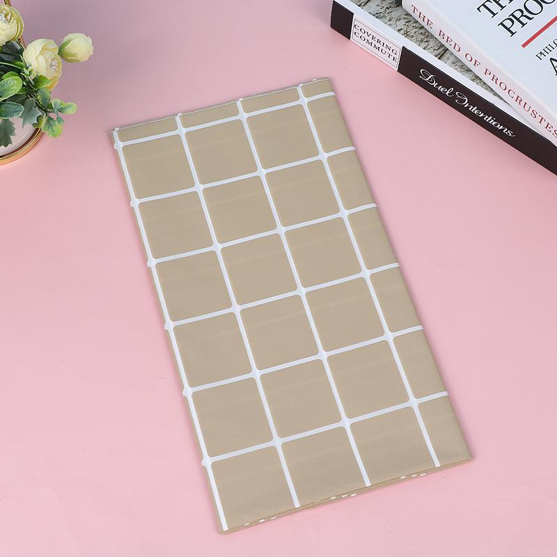 Household Oil Resistant Dining Table Cloth Fashion Disposable Tablecloth Small Fresh Grid Waterproof Tea Table Cloth