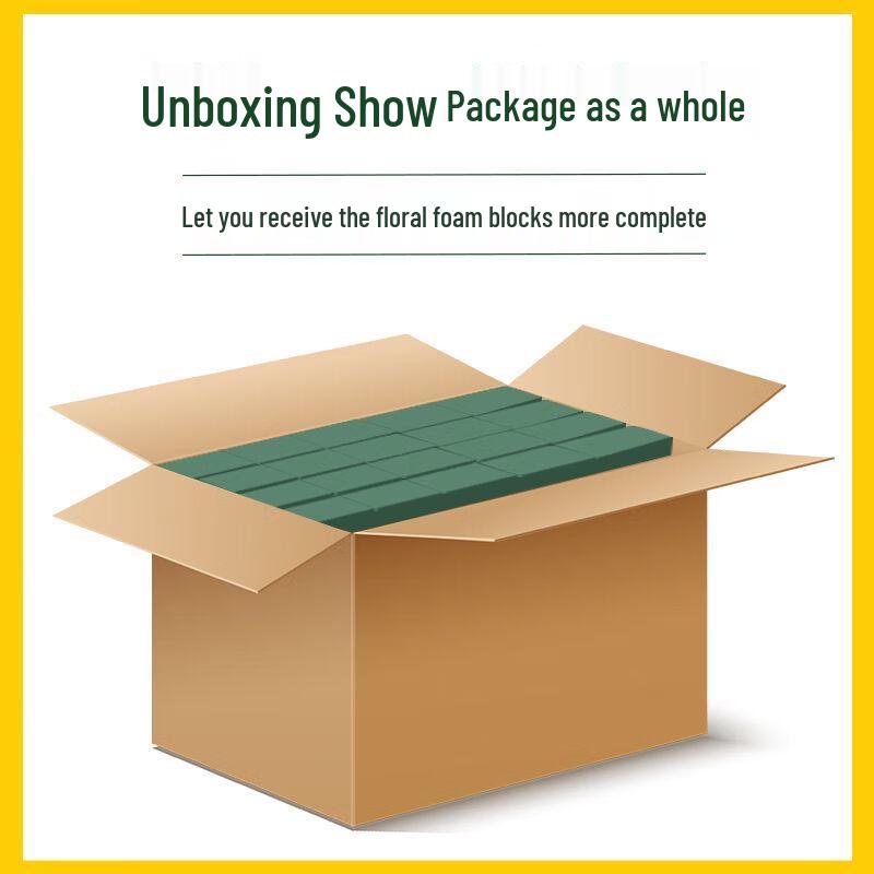 High-Density Floral Foam Blocks for Flower Arrangements