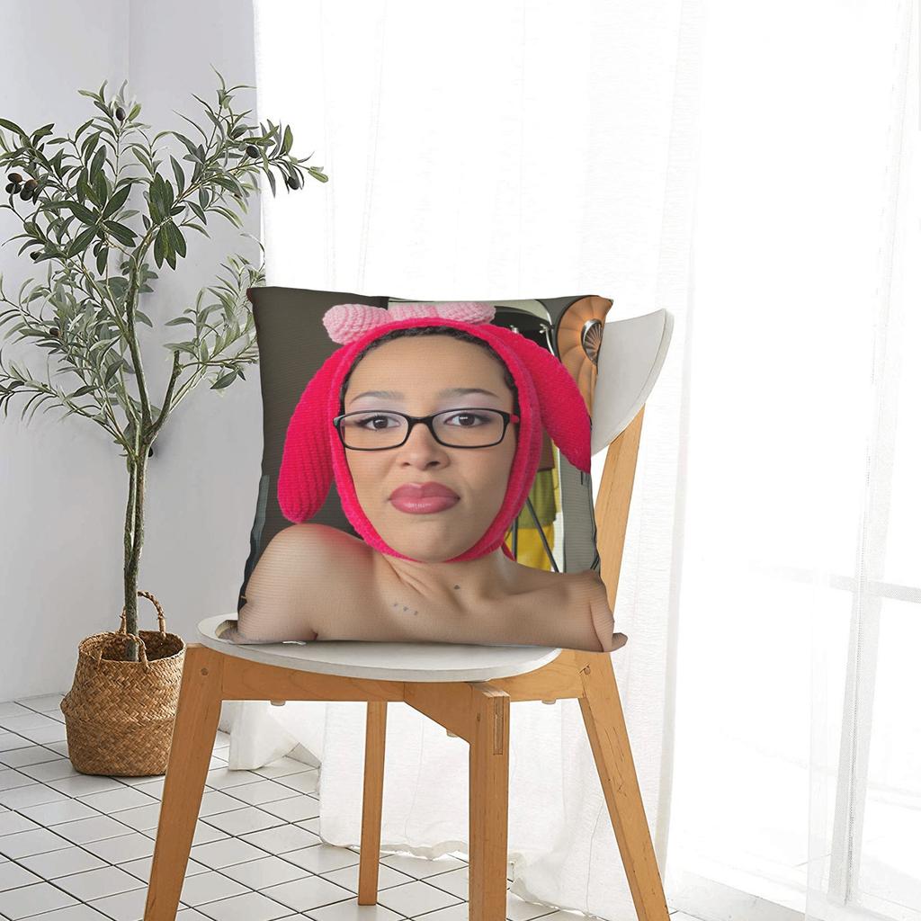 Funny D-doja Cat Pillow Case Design Pillow Cover For Sofa Home Decor Funny Pillowcases