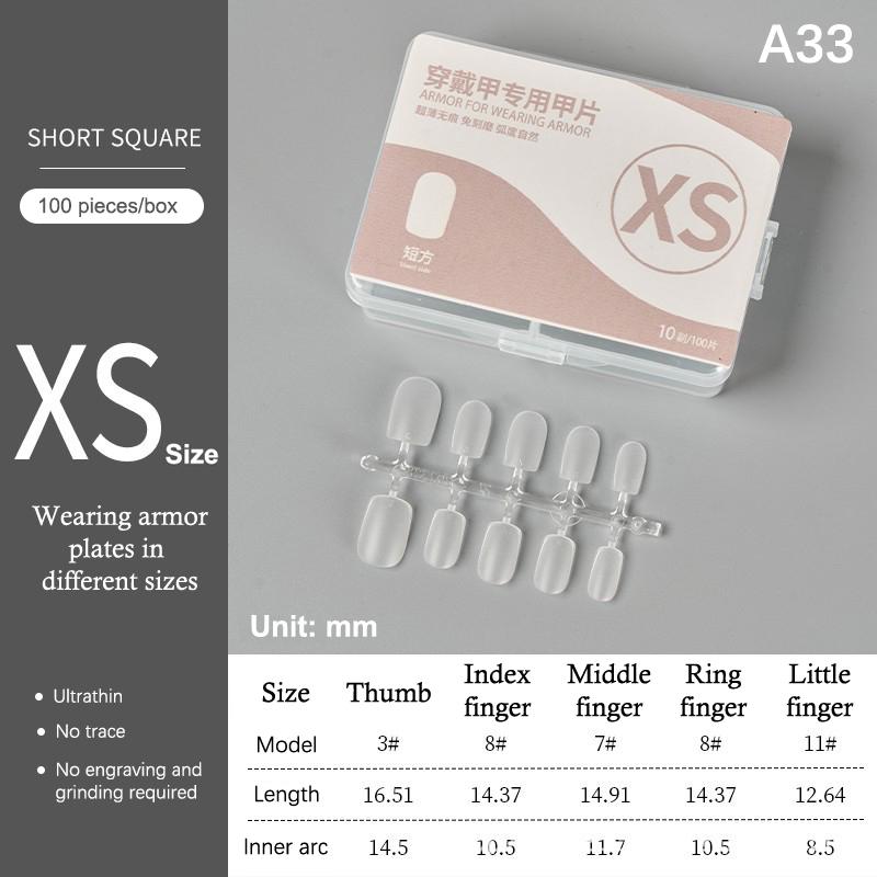 

100Pcs Matte Medium Short Press on Nails High Matt Soft Gel Fake Nails No Polishing Required for Nail Extension