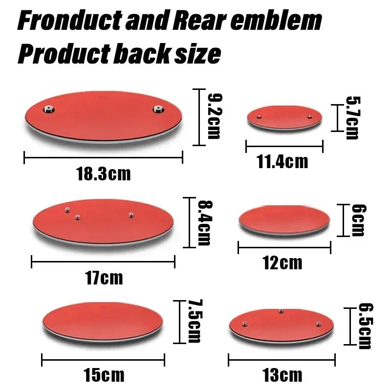 2026 Horká nálepka na auto 3D ABS Znak na přední kapotu auta Nálepka na znak zadního kufru Pro KIA Rio Sportage Ceed Sorento Cerato Optima Pican