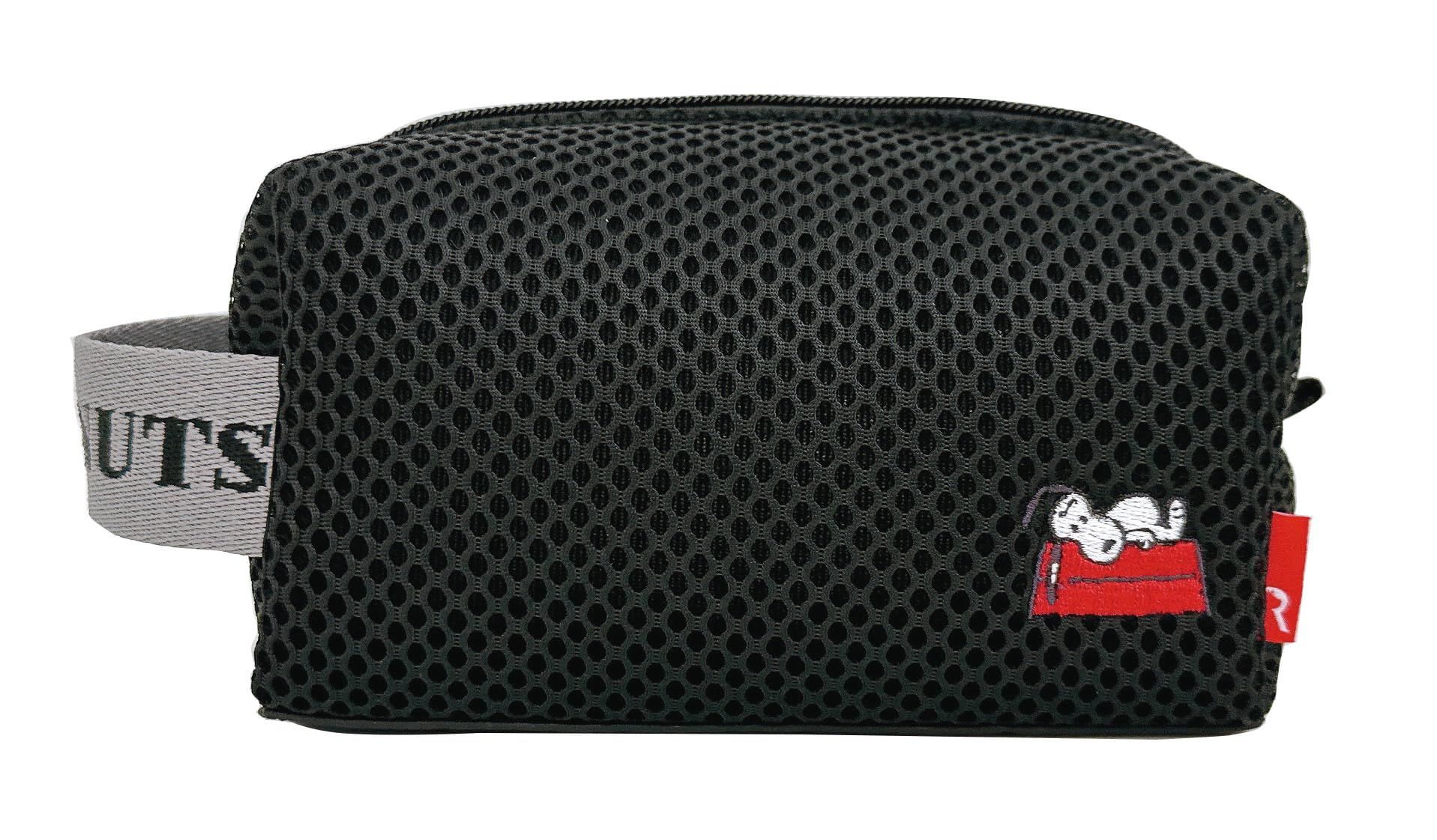 

Mini Shoulder Bag for Mesh 8434 [Rootote] Women, Snoopy, Material, Lightweight, IP.BabyRoo.Wafer.Peanuts-0K (03 Black)