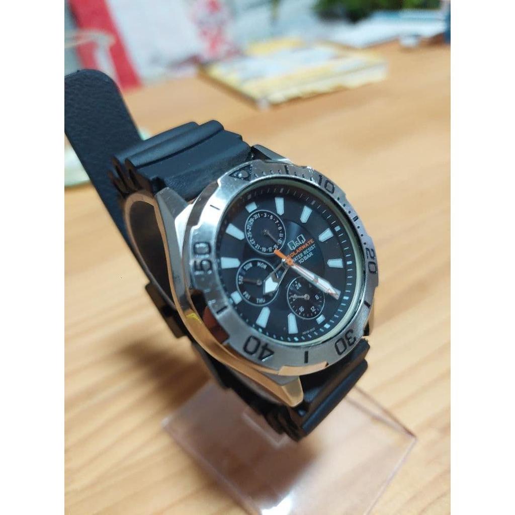 Used Citizen Q&Q Solarmate Chronograph
