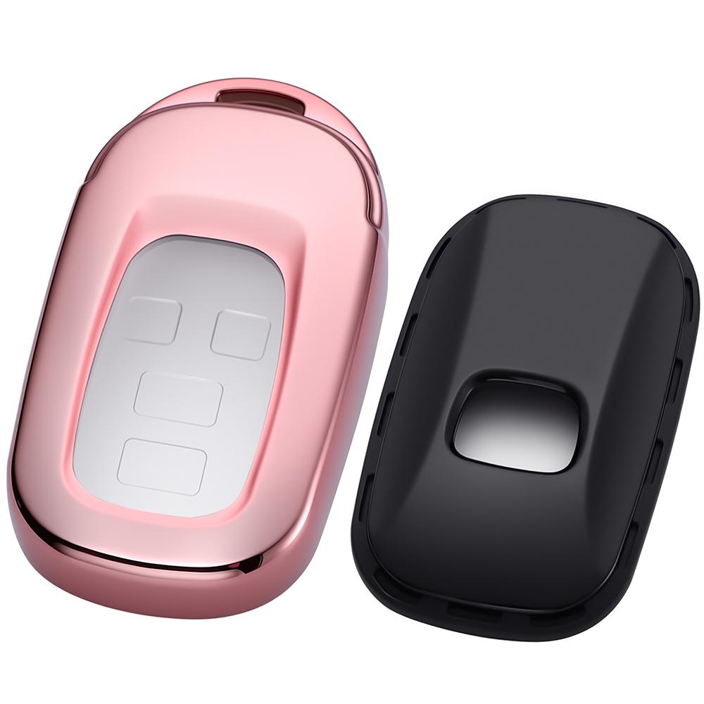 Fit for Honda Key Fob Cover for CR-V HR-V Pilot Accord Civic Key Fob Cover Case Shell TPU Remote Holder Protector