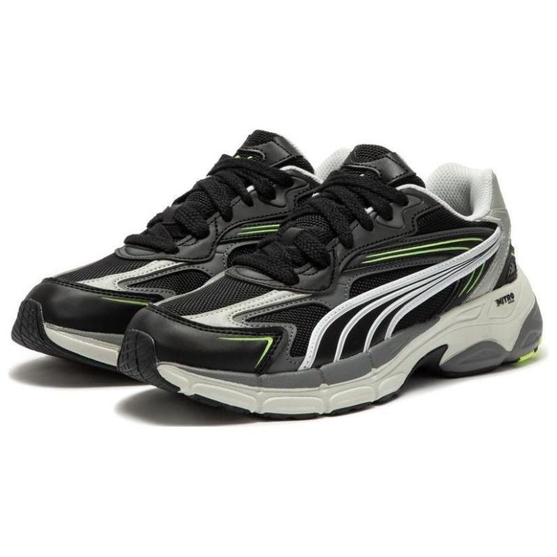 Puma Teveris Nitro Noughties Unisex Low Top Casual Shoes Black 388920-07