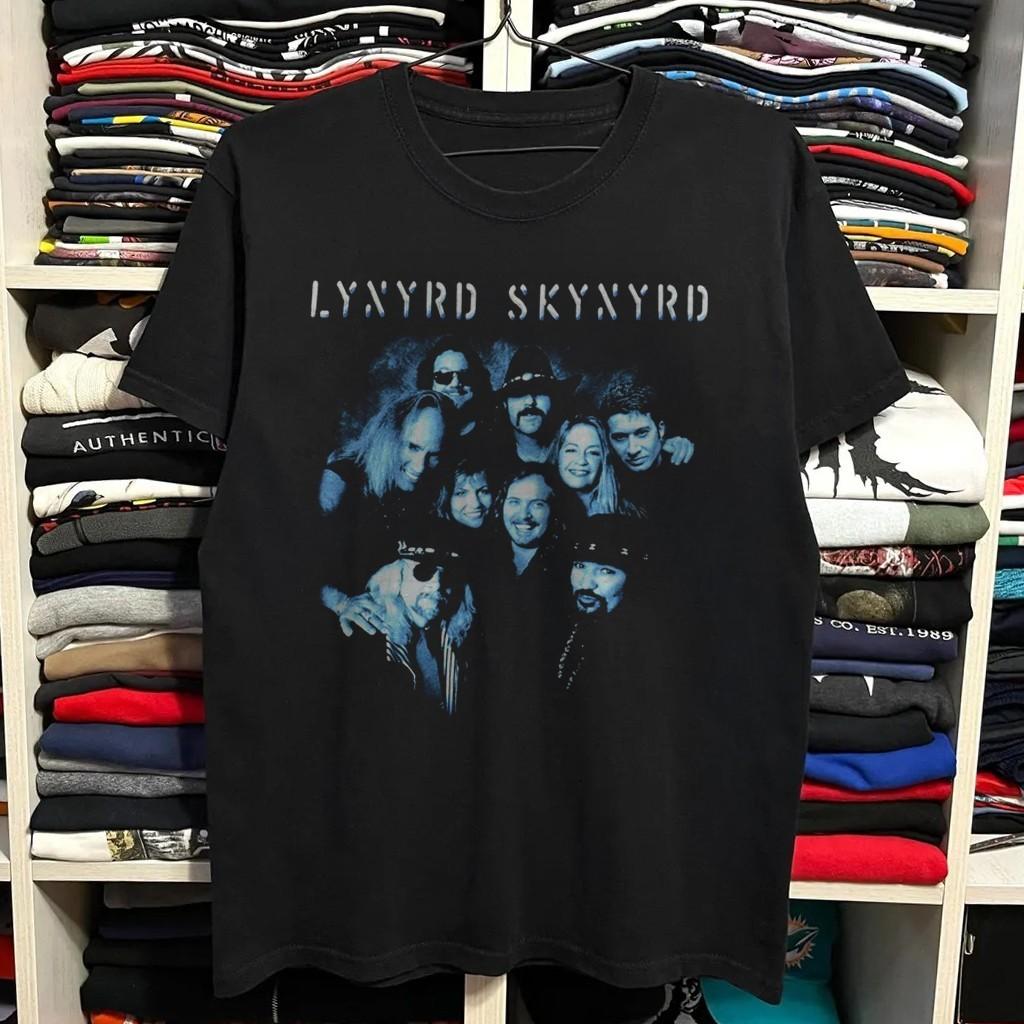 LYNYRD SKYNYRD Band 1999 Unisex Black Cotton T-shirt S-5XL