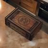 Portable Wood Tarot Cards Box Push Pull Cards Box Gift Case Divination Card Storage Container Witch Decoration Enduring