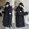 Down Padded Jacket Women Outerwear Winter Thicke Warm Parka Female Fashion Loose Length Down Cotton Jacket  Lady Overcoat