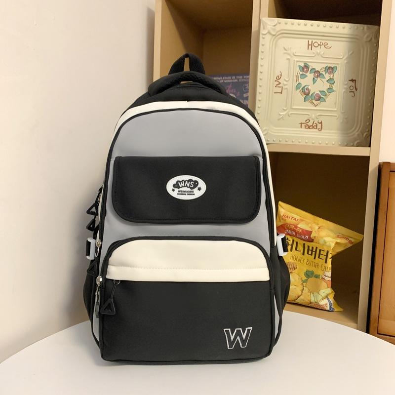 

Школьная сумка для старшеклассников, классная сумка, рюкзак чёрный