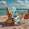 Ultra-Soft Beach Towel with Octonauts Theme,Ideal for Pool - Camping, Diving - Perfect Travel Essential, Vibrant Beach Towel.