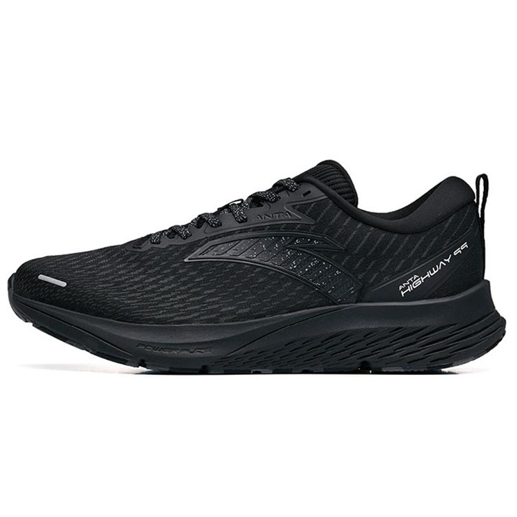 

new Anta Cushioned Anti Slip Wear Resistant Lightweight Breathable Low Top Running Shoes Men s Black 40