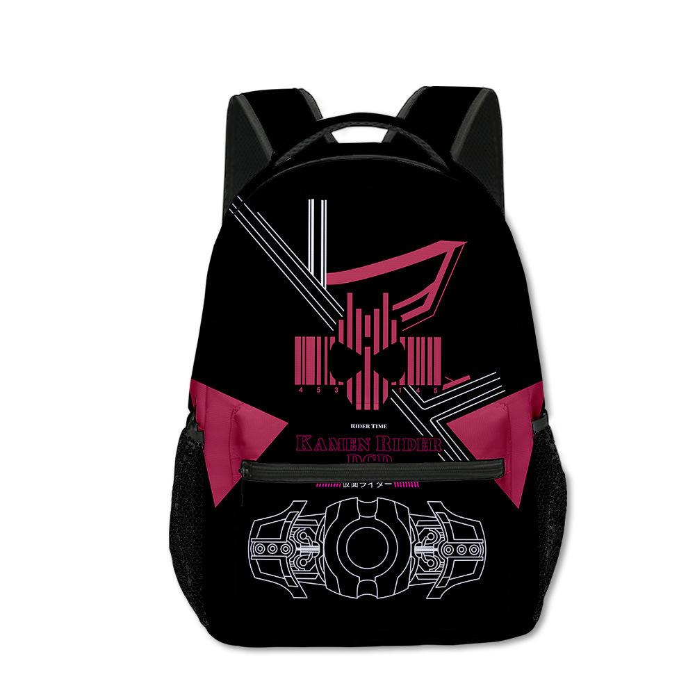 Fashion Novelty Cool Kamen Rider student Bookbag Notebook Backpacks 3D Print Oxford Waterproof Boys/Girls Travel Backpacks