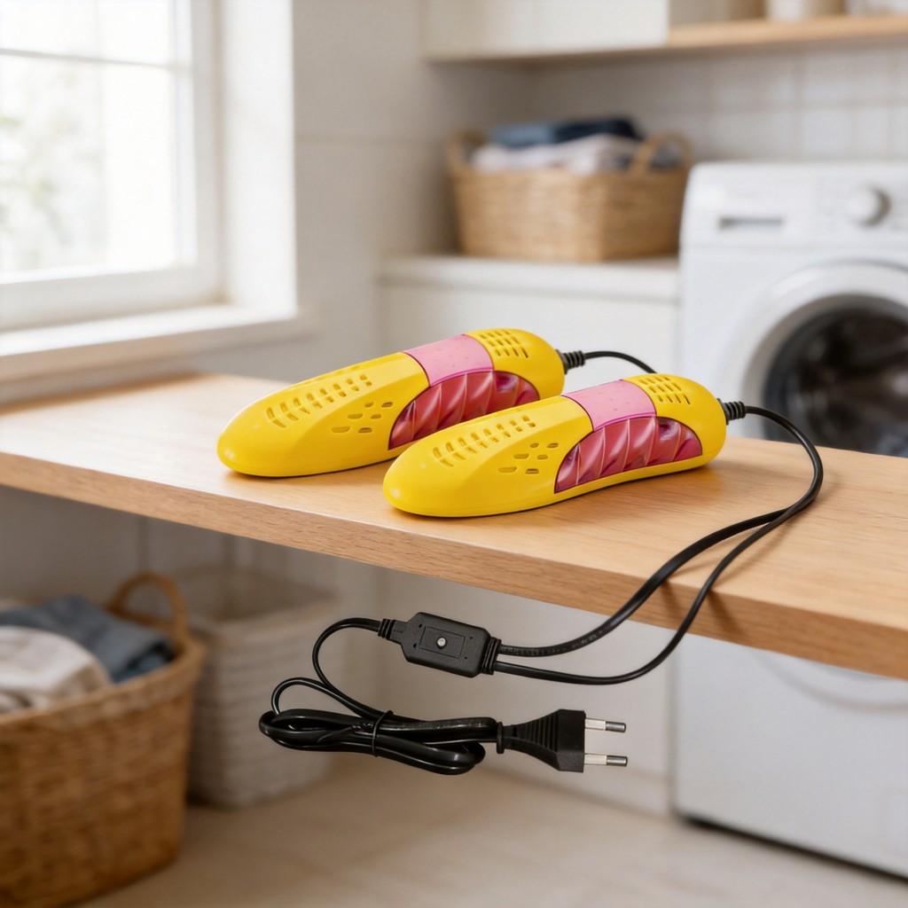 Eu Plug Shoe Dehydrator With Led Lighting And Fast Drying For Household Comfort