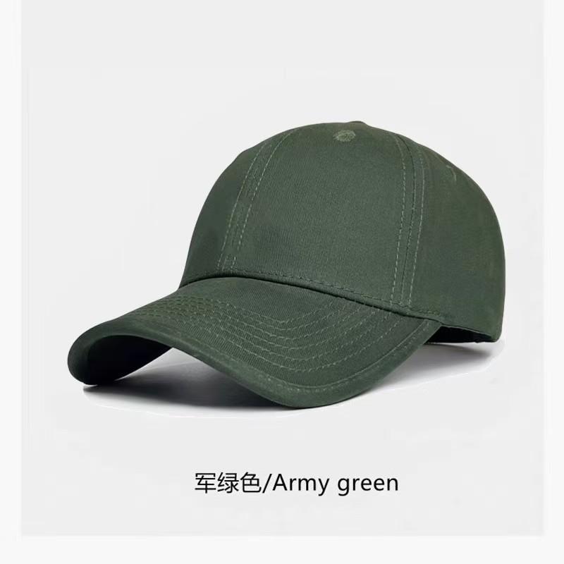 

Hat for large head circumference that makes the face look smaller, hard-brimmed baseball cap for women, wide brim suitable for large faces, suitable L（58-60cm） армия зеленый