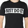 Nike Sportswear Just Do It Knit Crew Neck T-Shirt Men Tops Black 847632-010