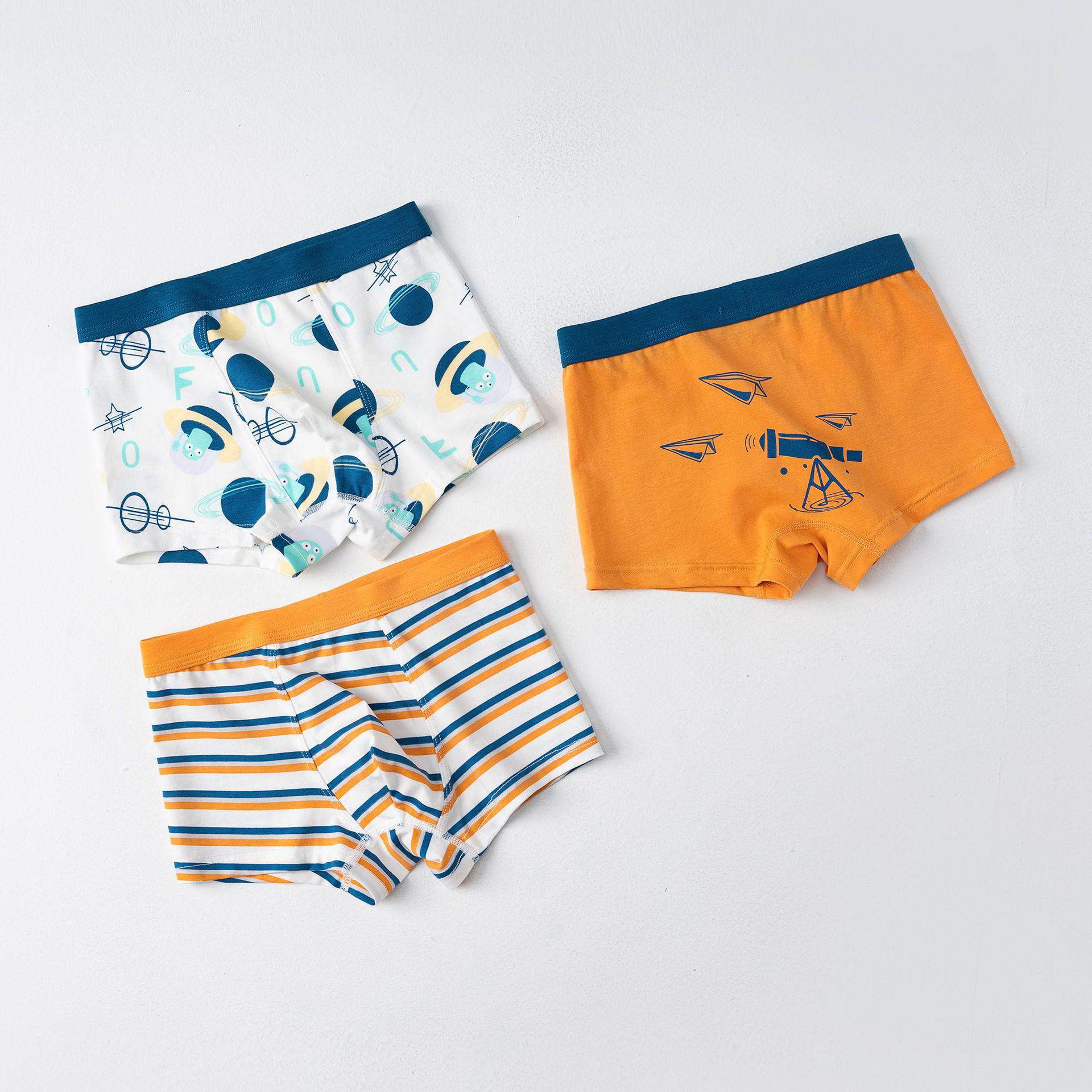 

Антибактериальные боксеры для мальчиков - Не врезаются, для детей, размеры от маленького до среднего 110 cm