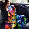 1pc Inside Out Printing Blanket - Soft, All-Season Throw for Office Blanket,  | Personalized Gift with Adorable Cartoon Design