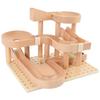 Shandini Marble Run Wooden Blocks Building Toy Puzzle (Ages 6+)