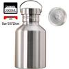Large Capacity Drop-Proof 304 Stainless Steel Insulated Sports Water Bottle for Outdoor Activities