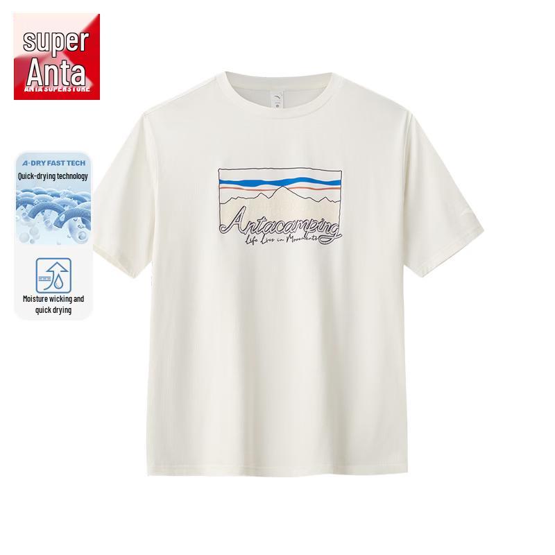 

Anta Unisex Quick-Dry Short Sleeve T-Shirt XL