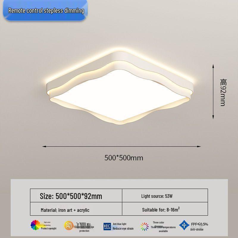 2025 Smart Voice-Controlled Full Spectrum Living Room and Bedroom Ceiling Light Package