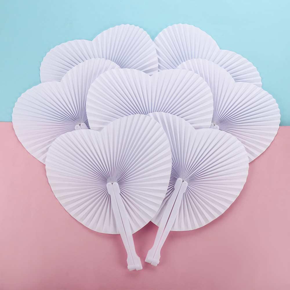 Handheld Wall Decor Cooling Tools Practice Calligraphy Fan Paper Fan Craft Fan Folding Fan Toy Fan