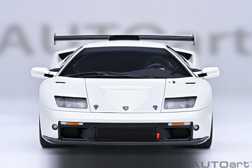 AUTOart 1/18 Scale Lamborghini Diablo GTR (White) Finished Product 79136