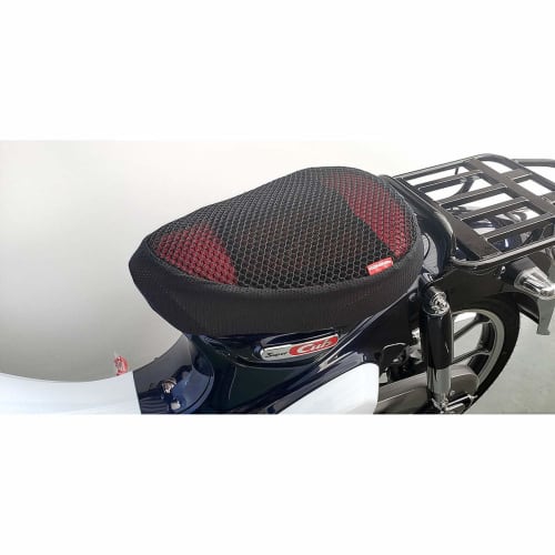 Komine 3D Mesh Full Seat Cover for Motorcycles Black XL AK-352 13009 Mesh Material