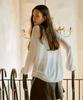 DEPOUND String Scallop Pullover [Ivory]