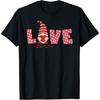 Gnome Valentines Day T Shirt Love Red Heart Happy V-Day Cute T-Shirt