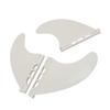 Surfboard Fins Set of 3 Sturdy PVC   for Longboard Shortboard Stand Up Paddle Board