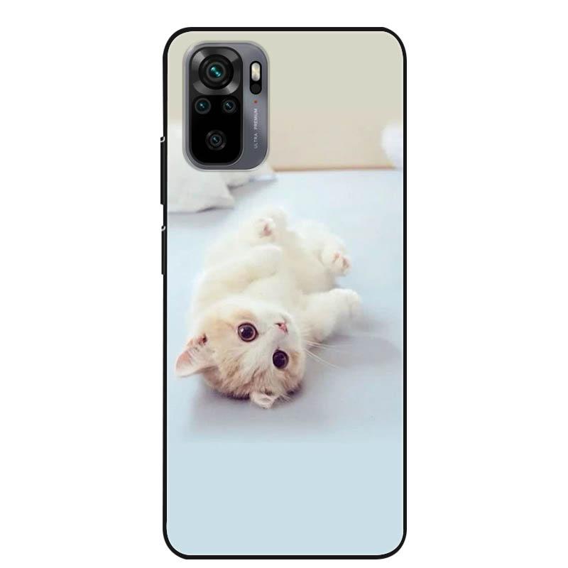 For Xiaomi Redmi Note 10s Case Shockproof Silicone Cartoon Soft Cover for Redmi Note 10 Pro Phone Cases Note10 4G 10T 5G 10 S