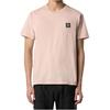 Stone Island SS25 Logo Embroidered Comfortable Simple Crew Neck Short Sleeve T-Shirt Men T-Shirts K1S1521000-39S0013-V0082