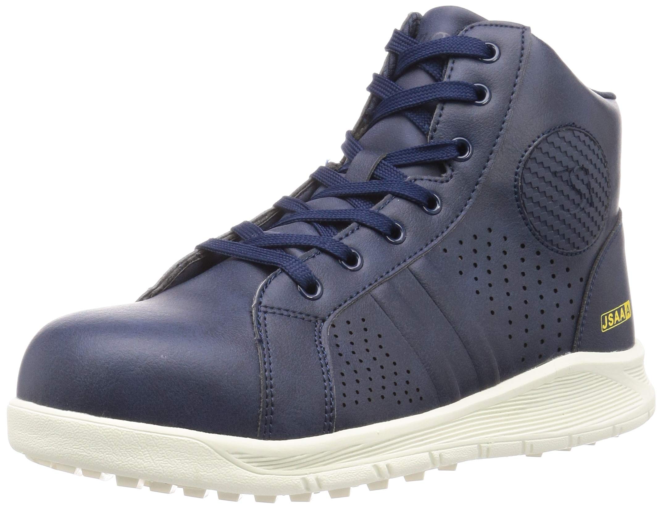 

Simon NS422 Work JSAA Certified Safety Cup Two Types of Size 3E Boots, Sneakers, Anti-Static, Slip-Resistant, High-Elasticity Insole, Shoelaces, Blue, синий